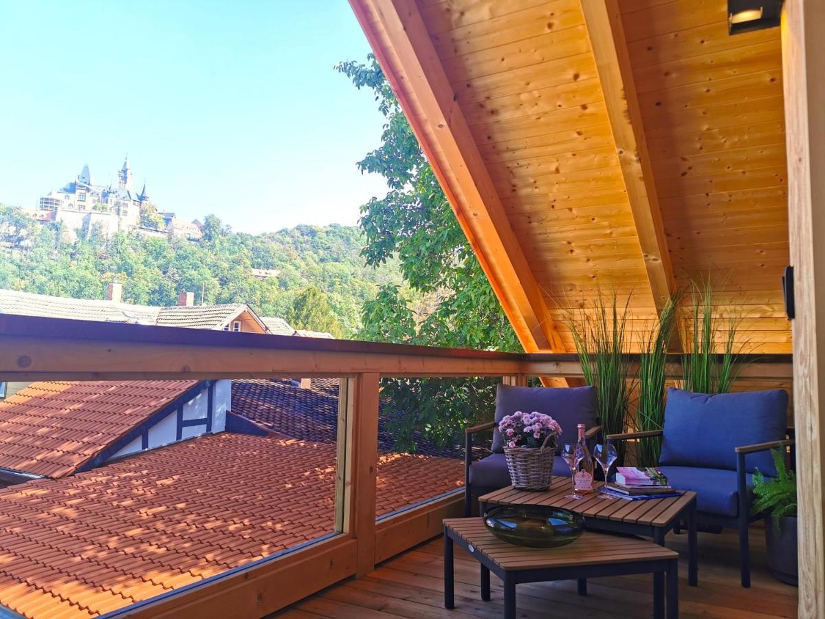 Das Chalet Mit Schlossblick In Wernigerode Εξωτερικό φωτογραφία